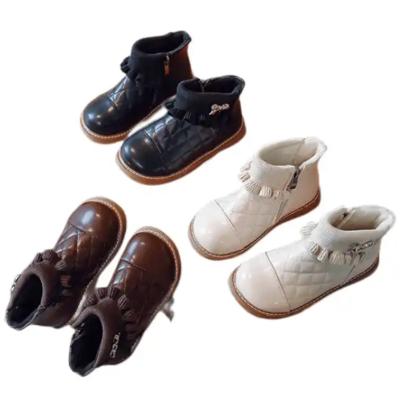 China Rubber Outsole Girl Warm Snow Boot Fragrant Martin Cotton Soft Shoes for sale