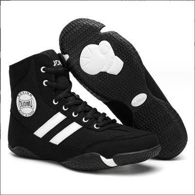 China Men Shoes Professional Fashion Indoor Gym Training Fitness Combat Wrestling Shoes for sale