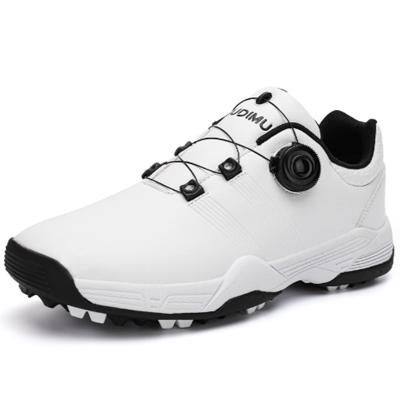 China Casual White Mens Sports Sneakers Button Waterproof Fashionable Shoes à venda
