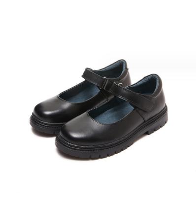 China Children Performance Shoes Black Student Leather Shoes Formal Dress Shoes for sale