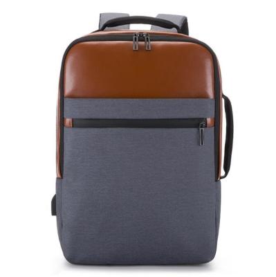 China Computer Bag Men'S Business Backpack USB Charging Leisure Backpack en venta