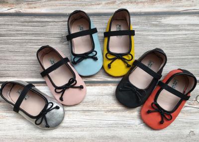 China Zapatos para andar materiales del bebé del cuero EURO22 de la zalea en venta