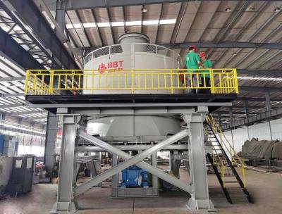 China Pan Wet Milling Machine Materials de acero que procesa la máquina de pulir mojada en venta