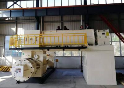 China Hollow Clay Brick Production Line Vacuum Extruder With Dryer Chamber for sale