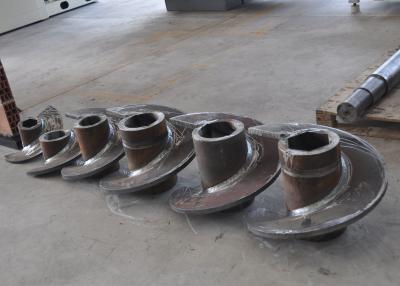 China vacuum extruder brick making machine spare parts auger, Shaft, reamer, spiral for sale