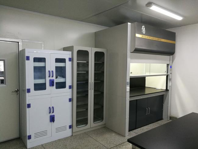 Corrosion Resistance Laboratory Chemical Ductless Fume Hood for School