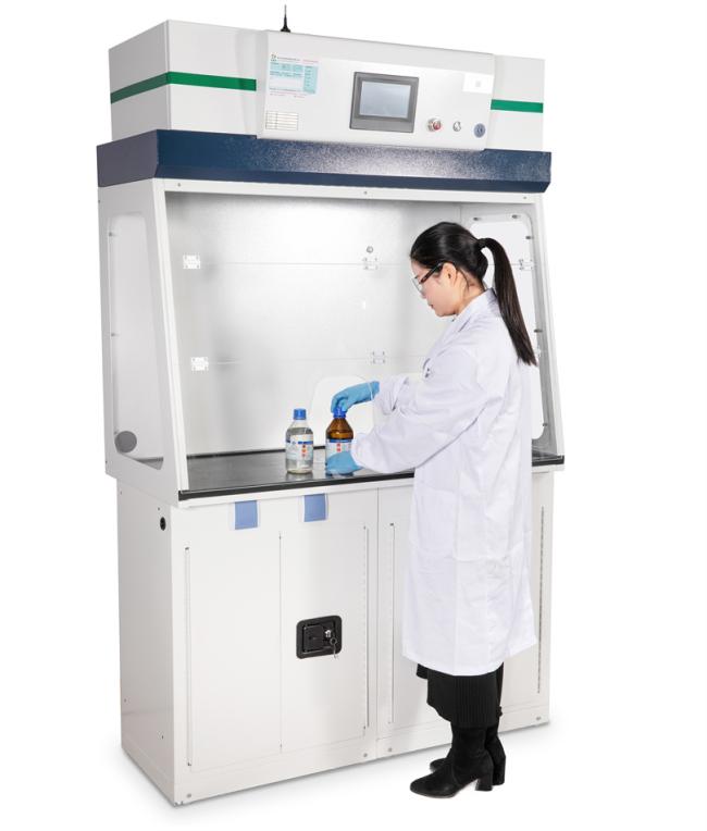 Acid & Alkali Resistant Fireproof Chemical Laboratory Ductless Bench-Top Fume Hood with Explosion Proof