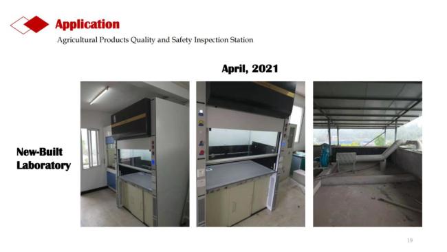 Acid & Alkali Resistant Fireproof Lab Furniture Laboratory Chemical Bench-Top Ductless Fume Hood with Explosion Proof