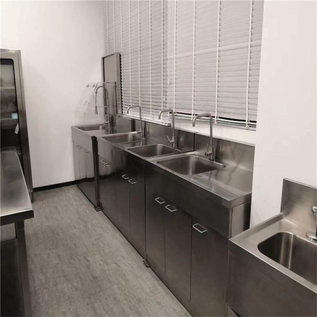 Office Hospital Laboratory Storage Chemical Lab Bench Workbench Stainless Steel Cabinet and Casework