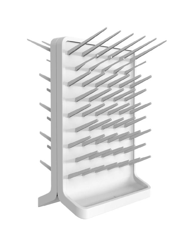 Corrosion Resistance Grey White Black Laboratory Furniture Accessories Single Face Plastic Stainless Steel Lab Drying Rack Pegboard