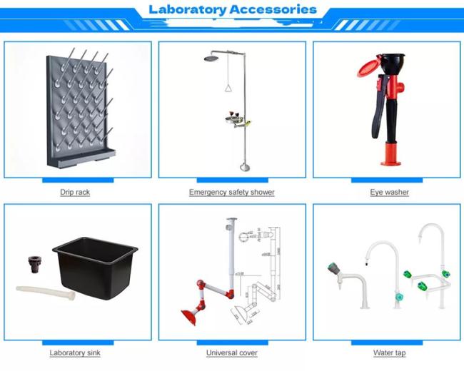 Grey White Black Corrosion Resistance Laboratory Furniture Accessories Single Face Plastic Stainless Steel Lab Drying Rack Pegboard