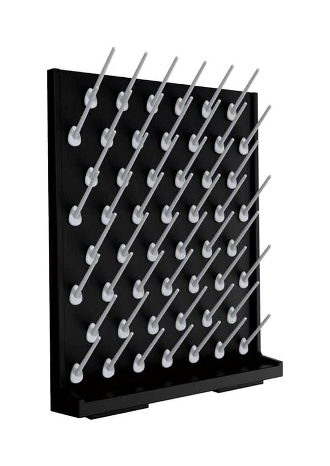 Grey White Black Corrosion Resistance Laboratory Furniture Accessories Single Face Plastic Stainless Steel Lab Pegboard Drying Rack