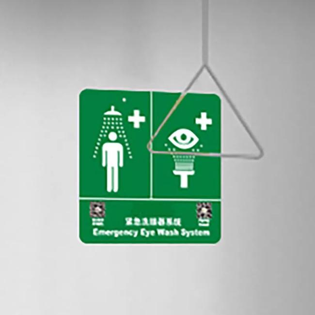 Easy Disinfection Corrosion Resistance Stainless Steel Portable Eyewash Station Emergency Safety Shower and Eye Wash