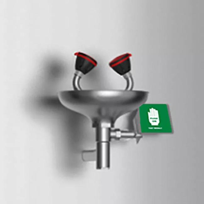 Easy Disinfection Corrosion Resistance Stainless Steel Portable Eyewash Station Emergency Safety Shower and Eye Wash