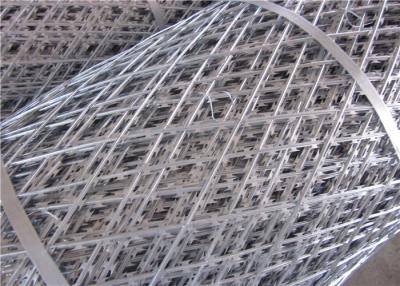 China Galvanised Welded Razor Wire Mesh Barbed Diamond Mesh Fencing for sale