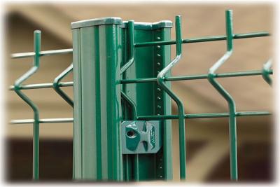 China o PVC curvado 3D de Mesh Fence do fio de 50x200mm revestiu o cerco personalizado à venda