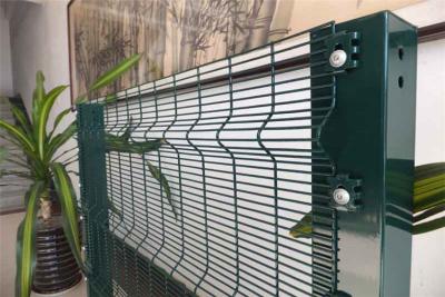 China Q235 Residential Clearview Fence Hot Dipped Galvanized Prison Security Fence for sale