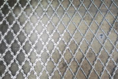 China Stainless Steel Barbed Wire Mesh Fence Concertina Barbed Wire Fencing for sale