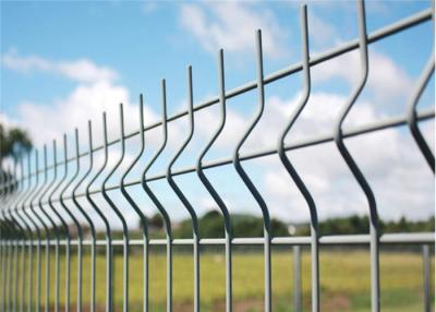 China 2030mm Tall Q235 3d Welded Wire Fence Green Powder Coated for sale
