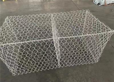 China 100x80mm Galvanized Hexagonal Chicken Wire Mesh Metal Wire Mesh Gabion 2x1x1m Box Mesh à venda