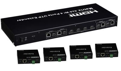 China 4x4 HDMI Matrix with UTP Extender function for sale
