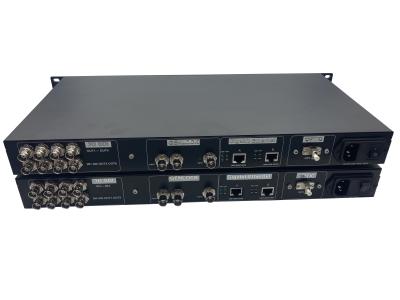 China broadcast quality 12G-SDI Converter over optical fiber with Genlock SYNC function for sale