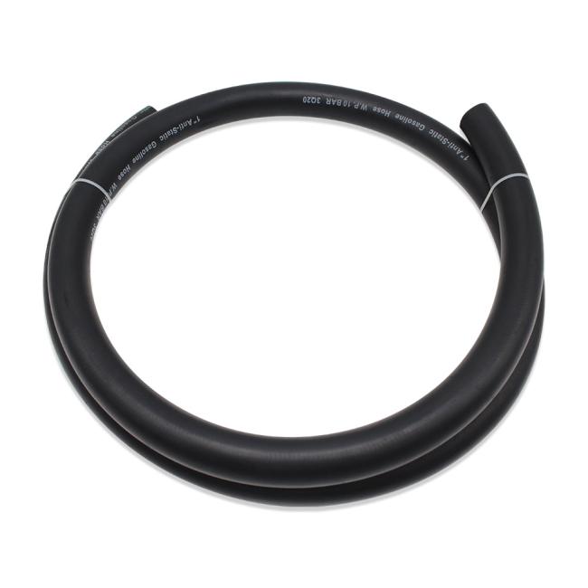 1" Anti-Static Gasoline Fiber Braided Rubber Fuel Hose For Fuel Pumps 0