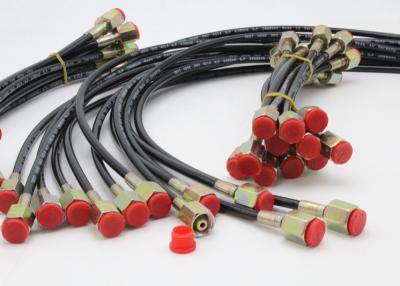 China M14*1.5 High Pressure Test Hose 4MM*12MM Wires Reinforced , 1m / 0.5m Length for sale