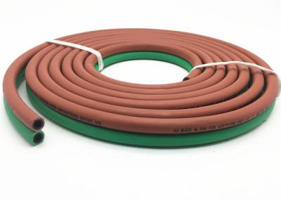 China Flame Resistant 1/4'' Oxy Acetylene Welding Hoses Grade RM 13mm Od Size for sale