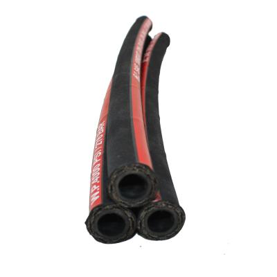 China SAE J517 SAE 100R2AT 2 Inch Diameter Rubber Hose For Hydraulic System for sale