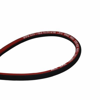 China SAE 100 R1AT High Pressure Hydraulic Hose , Wire Braided Rubber Hose for sale