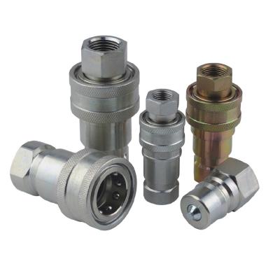 China ISO 7241-B Hydraulic Quick Coupler With Compatibllity Parker 60 Series for sale