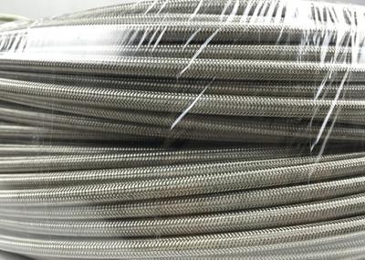 China Anti - Static Smooth bore Flexible PTFE Lined Hose Used On Mechanical Hydraulic System for sale
