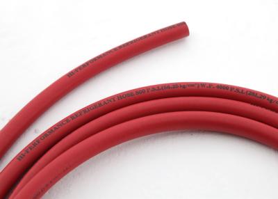 China Red WP 800 Psi Burst Pressure 4000 Psi Freon Hose Oil Resistance for sale