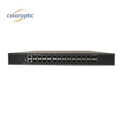 China 24 Ports 10GE Layer 3 Core Network Switch With 2*40GE Ports And SSH Security for sale