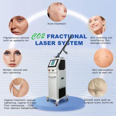 China Air Cooling Fractional CO2 Laser Skin Resurfacing equipment For Pigmentation Treatment 10600nm for sale