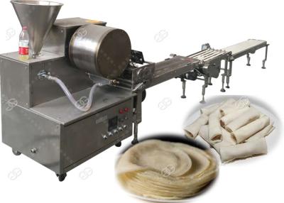 China Square Commercial Injera Making Machine , Round  Lumpia Wrapper Maker Machine for sale
