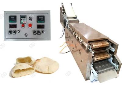 China Automatic Snacks Making Machine Electric Heating  , Henan GELGOOG Arabic Pita Bread Machine for sale