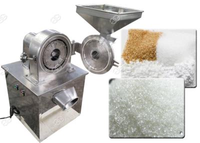 China Dry Food Sugar Grinder Pulverizer / Salt Sugar Powder Making Machine High Speed for sale