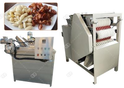 Chine Arachide automatique de machine de torréfaction d'amande blanchissant et épluchant le type humide 150 kg/h heures à vendre