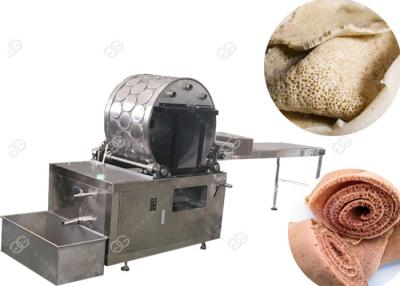 China Customized Ethiopian Injera Making Machine Gas Or Electric Heating 0.3-2mm Thickness for sale