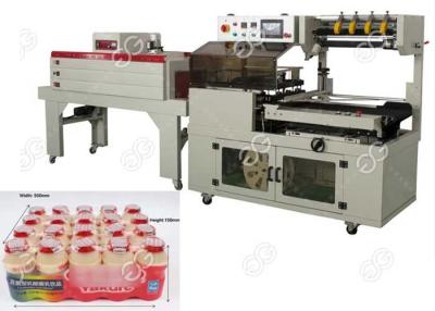China PLC Control Food Packing Machine Shrink Wrap For Bottles With Steady Operation for sale