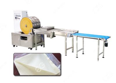 China Round Spring Roll Wrapper Machine , Max Diameter 290mm GELGOOG Machinery for sale