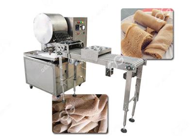 China Automatic Injera Making Machine / Spring Roll Wrapping Machine 0.3-2mm Thickness for sale