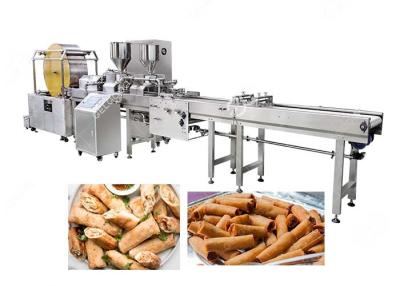 China Automatic Spring Roll Machine|Sigara Boregi Processing Line 4000pcs/h for sale