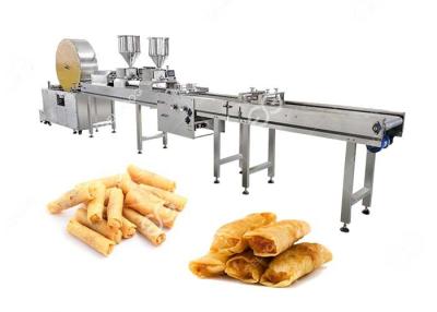China Electric Imperial Roll Productio Line|Egg Roll Making Machine Manufacturer for sale
