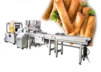 China 380V Spring Roll Making Equipment, Commercial Spring Roll Maker Stainless Steel for sale