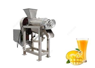 China GG-2000 Mango Passion Fruit Juice Processing Machines With High Extract Rate for sale