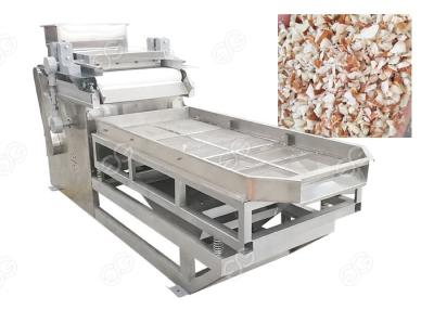 China Stainless Steel Walnut Chopper Cutting Machine Nut Crusher Shredder With Customized Screen for sale