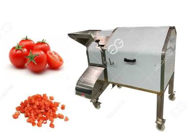 China Corte vegetal automático do cubo da máquina de Dicer do tomate para a manga do tomate da cebola à venda